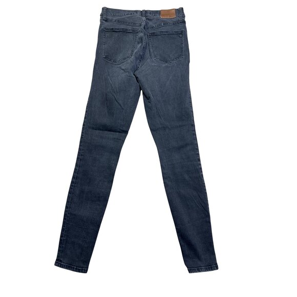 Madewell Womens High-Rise Skinny Jeans Dark Wash Denim Size 26 - Picture 6 of 10